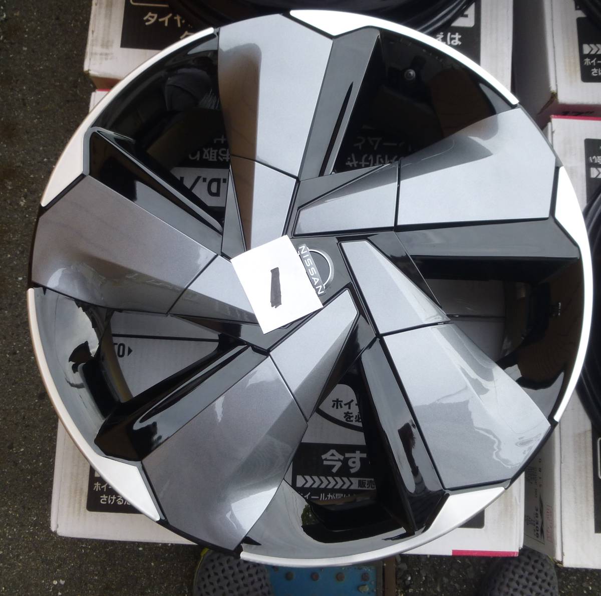 Nissan aura 日産 オーラ 2本セット 純正17インチアルミホイール 日産ノートオーラ純正17インチアルミホイール4本 NOTE AURA