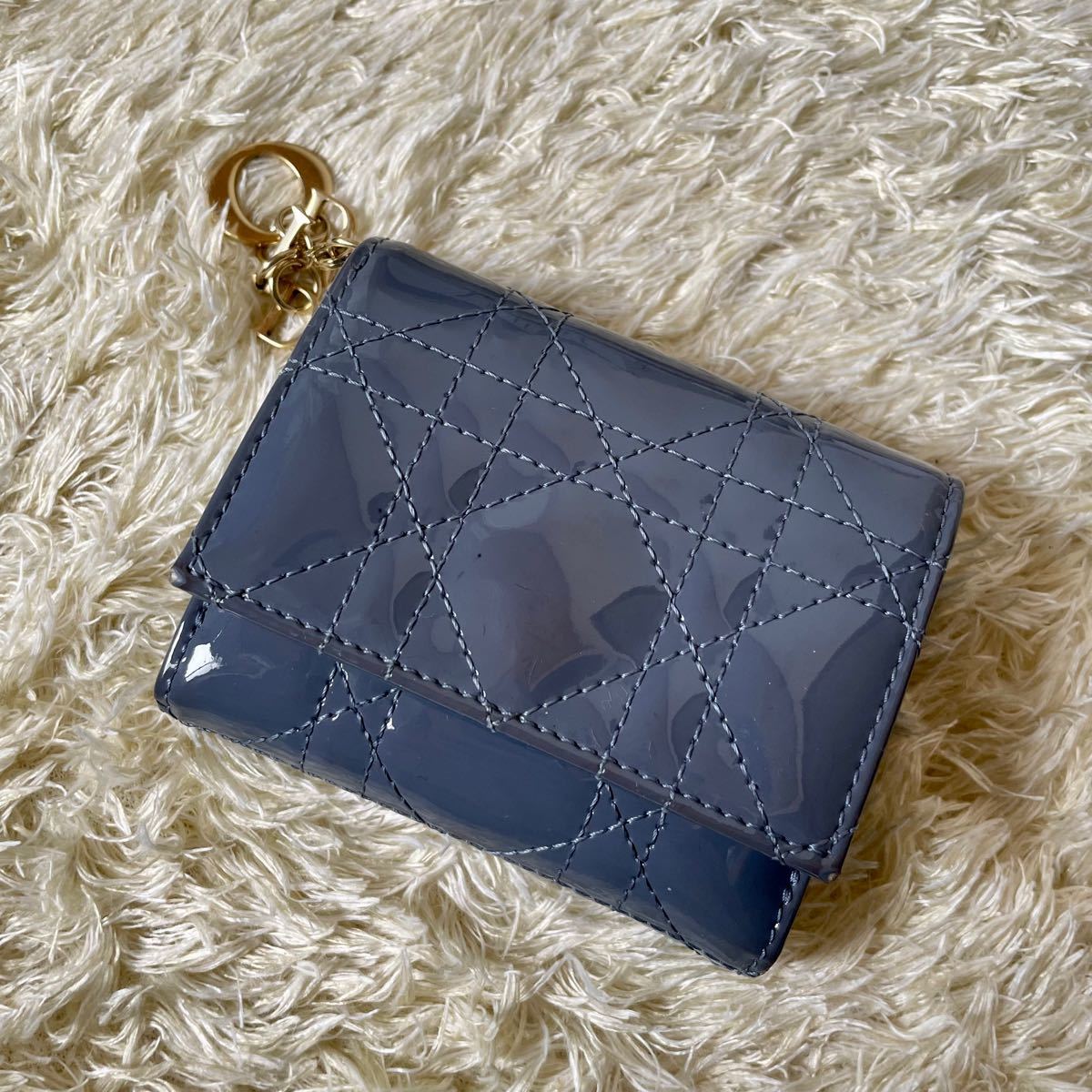 週末値下げ】Christian Dior・ロータスウォレット・折り財布-
