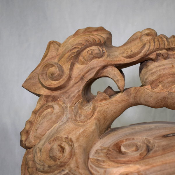 木魚 杢魚 1尺 龍彫 楠 白木 手彫り木彫 玉 龍 寺院 仏具 鳴り物 木魚 杢魚 1尺 龍彫 楠 白木 手彫り木彫 玉 龍 寺院 仏具 鳴り物