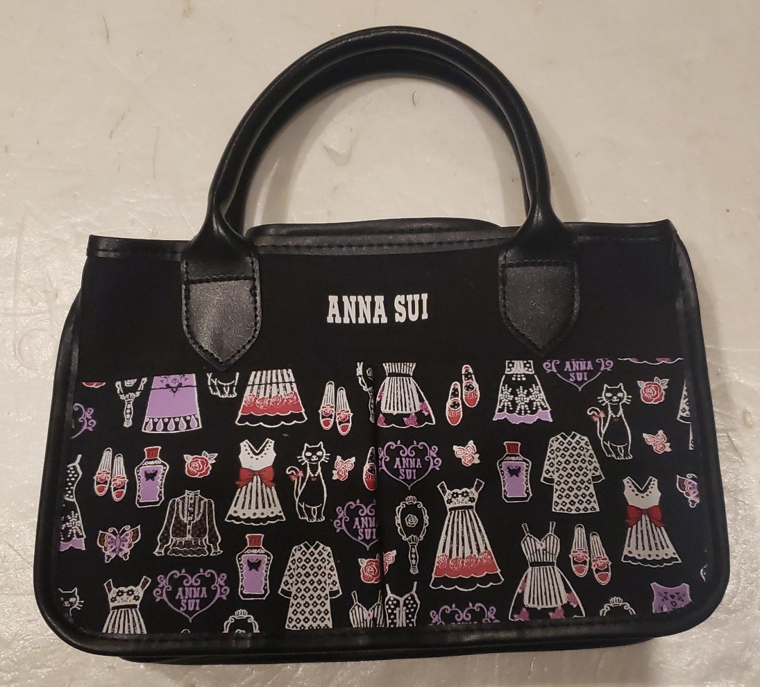  Anna Sui appendix make-up box Dolly girl bag-in-bag organizer 