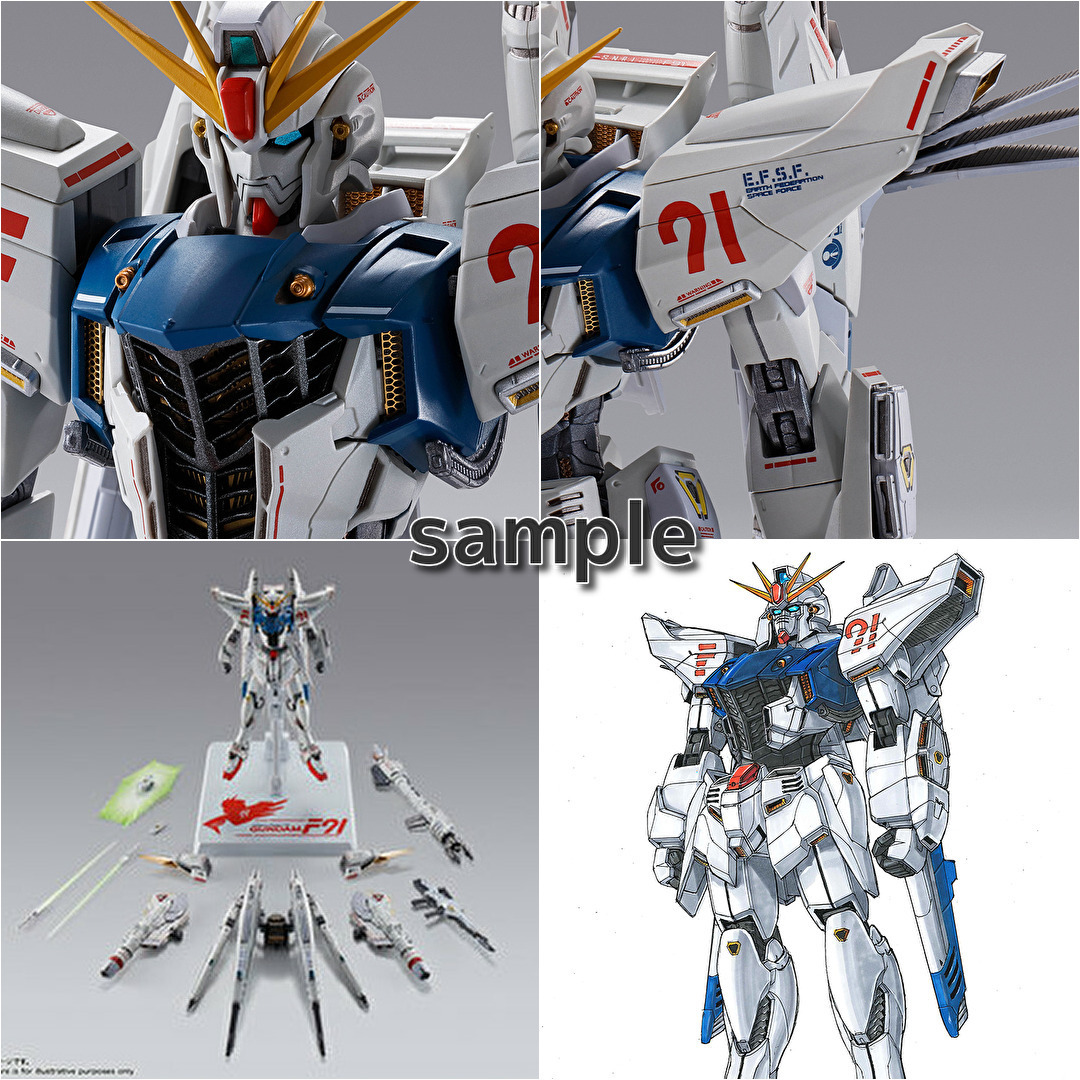 未開封品 。METAL BUILDガンダムF91 CHRONICLE WHITE Ver