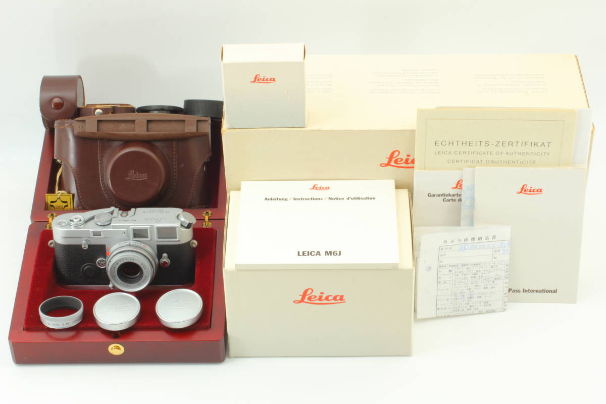【超美品】CLA'd Leica M6 J 40 Jahre 35mm Film Camera Elmar M 50mm 2.8 ライカ MC1988-12-691@HL