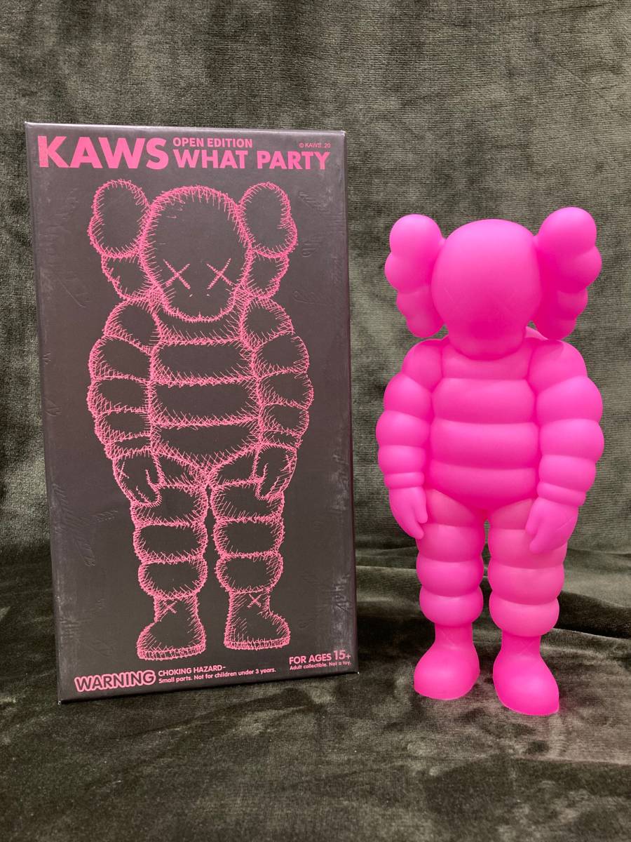 KAWS : WHAT PARTY ピンクエディション 新品未使用-