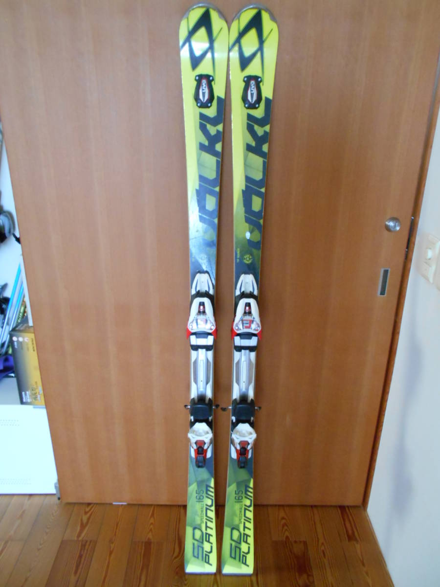 フォルクル プラチナムSD 165ｃｍ エッジ研磨+ホットワックス済 volkl