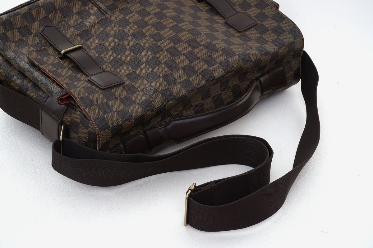 極美品】ルイヴィトン Louis Vuitton ダミエ ブロードウェイ エベヌ 【正規激安】 ルイヴィトン ショルダーバック ブロードウェイ ビジネスバック ダミエ ショルダーバッグ
