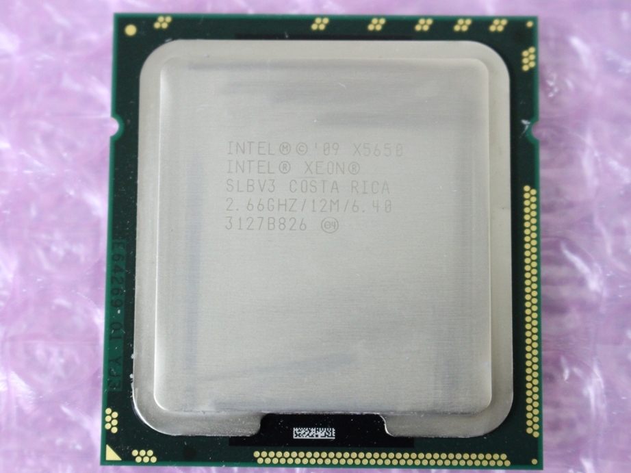 Intel Xeon Processor X5650-2.66GHz SLBV3 6コア 12スレッド数_画像1