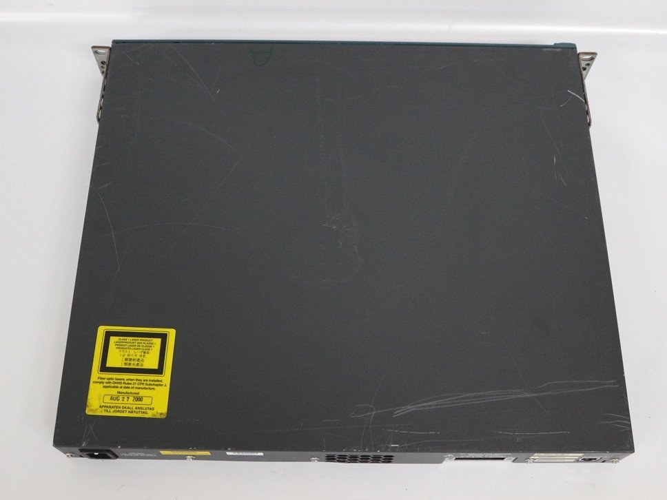 中古品 Cisco Catalyst 3500 Series XL WS-C3548-XL-EN 通電確認済み 在庫限定 代引き可_画像9