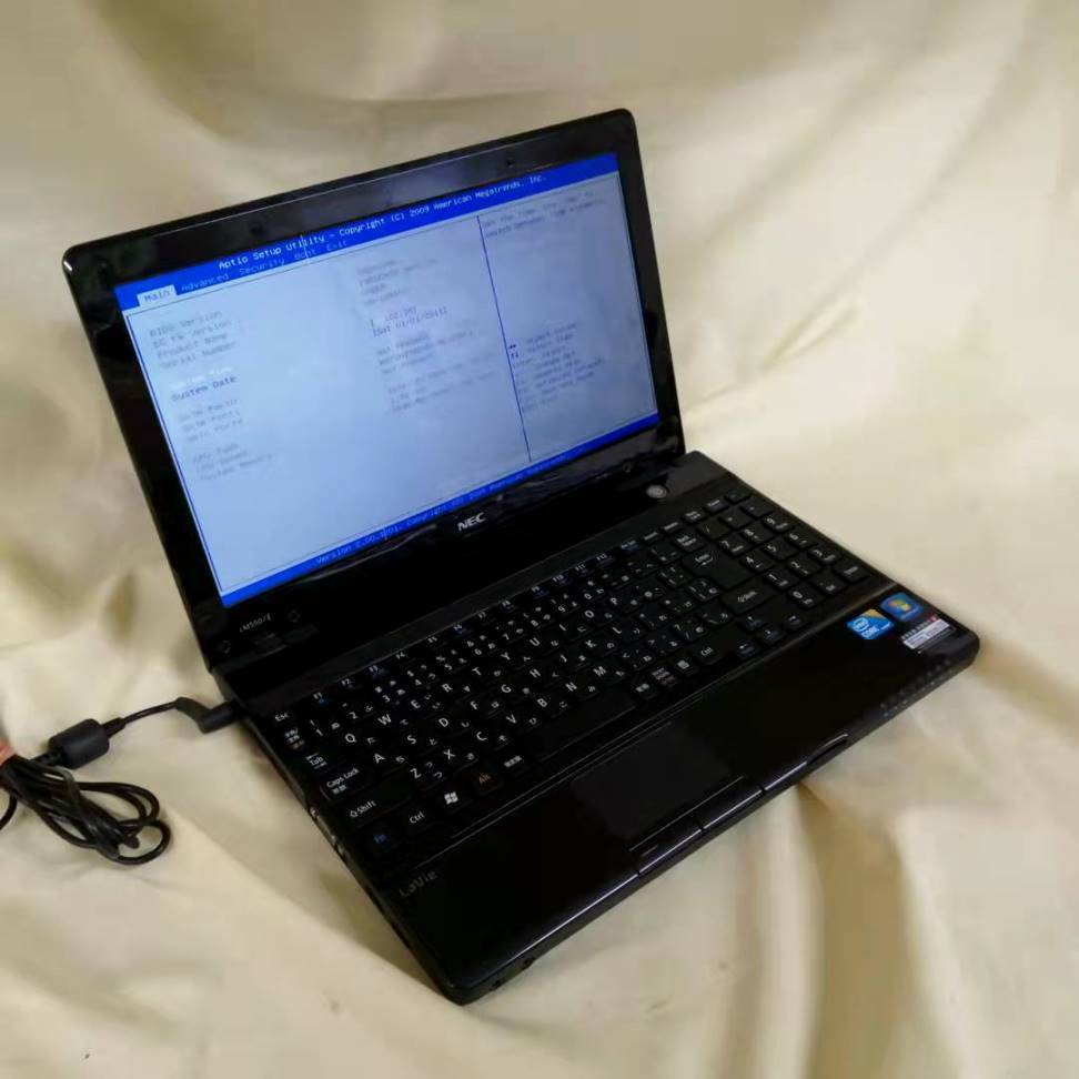 中古ノートパソコン NEC LaVie M LM550/E Core i3 2GB 13.3型ワイド 起動確認済 代引き可_画像1
