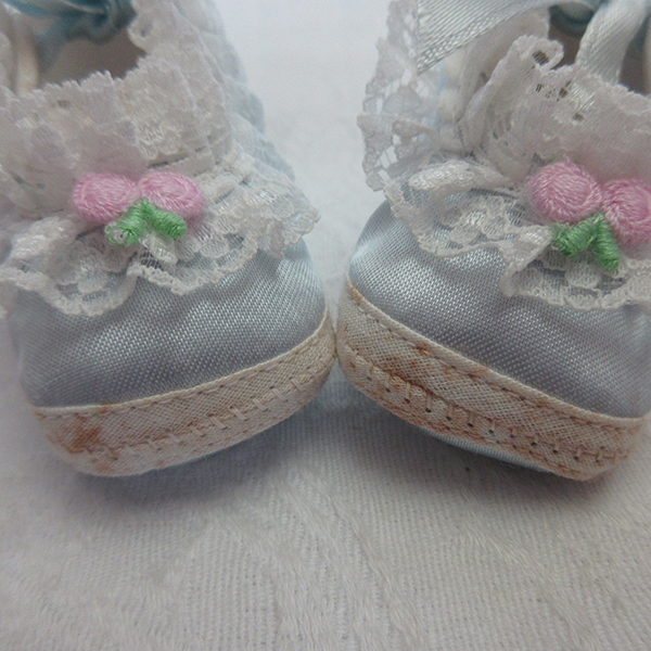 訳アリ?未使用■ファースシューズ 赤ちゃん用 靴 オーナメント 飾り 記念品 Best wishes