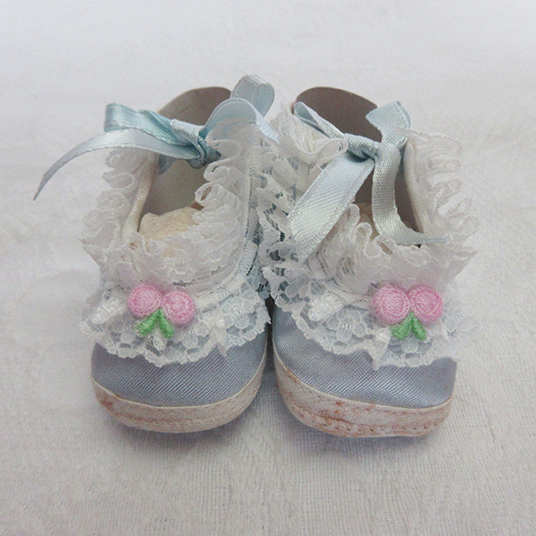 訳アリ?未使用■ファースシューズ 赤ちゃん用 靴 オーナメント 飾り 記念品 Best wishes