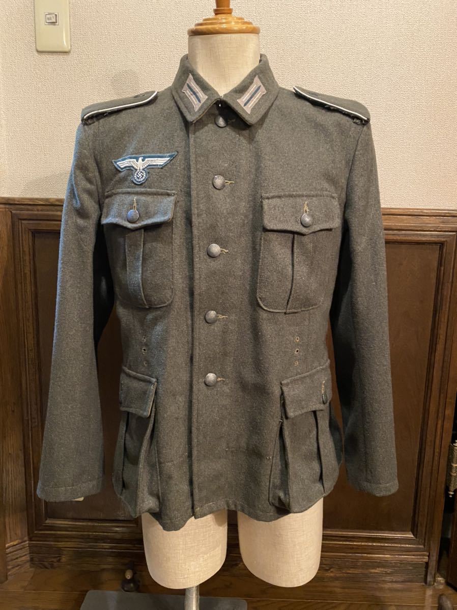 M40型 野戦服 ジャケット 国防軍 陸軍 上等兵 表記サイズSですが日本人