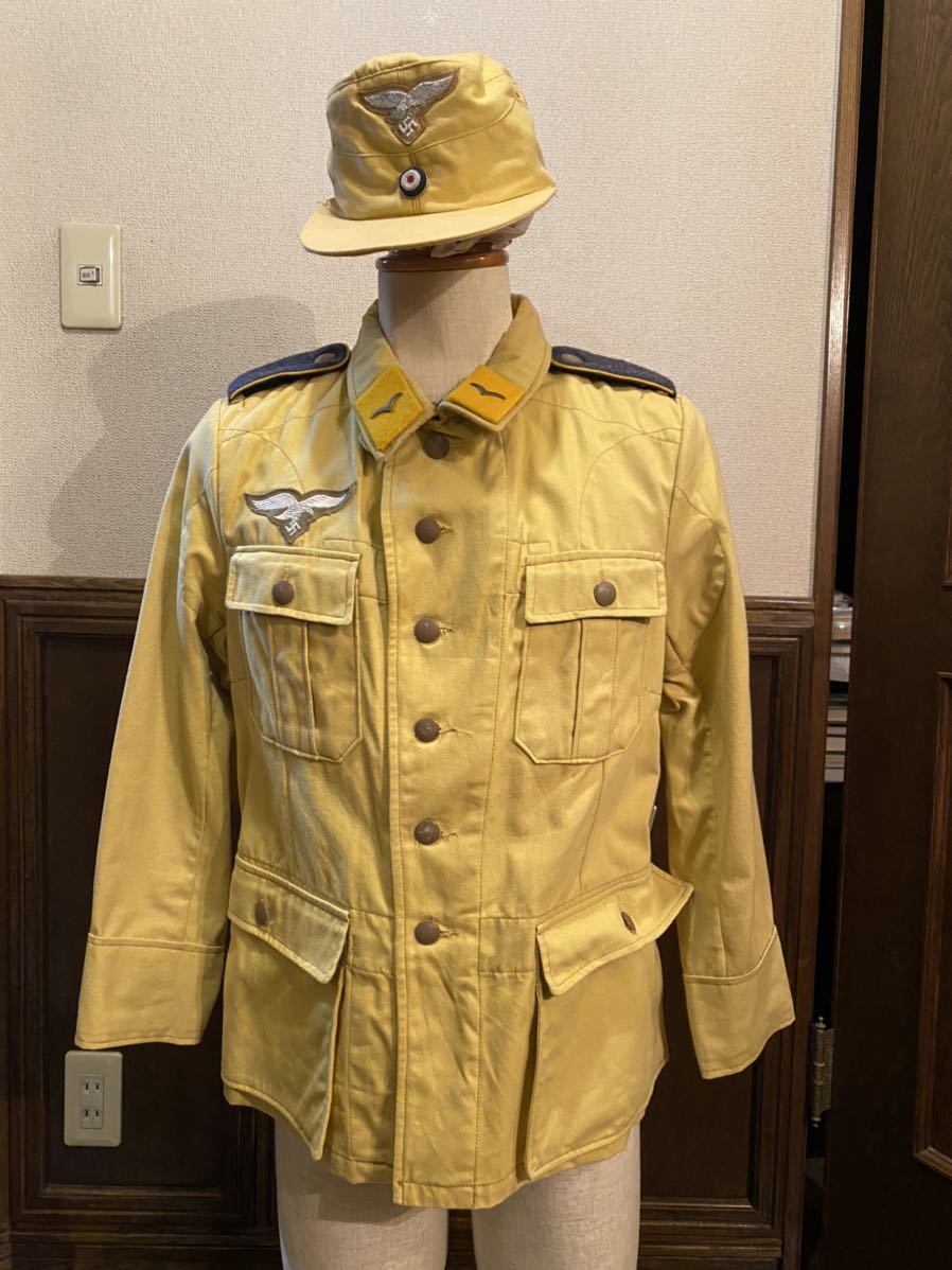 公式 ドイツ軍放出品【フレクター迷彩】ジャケット、パンツ、キャップ