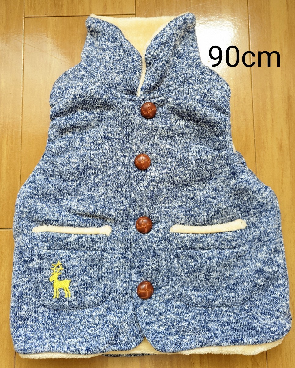 ボアベスト もこもこ 90cm 西松屋 秋冬 キッズ 男の子 ボーイズ 女の子 ガールズ アウター|PayPayフリマ 西松屋 キッズアウター 90cm