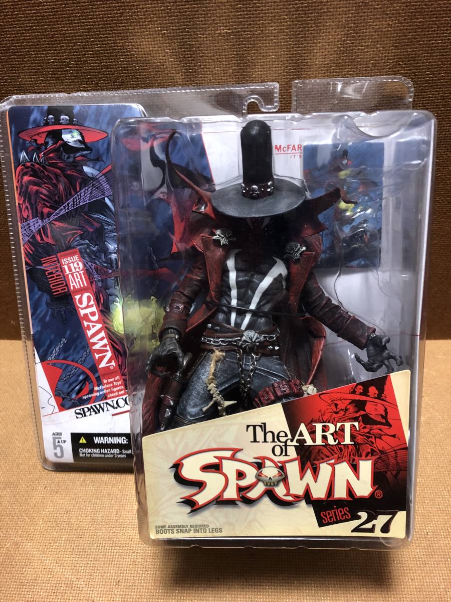 mak мех Len игрушки Spawn серии 27 ISSUE 119 ART gun sllinger прекрасный товар 