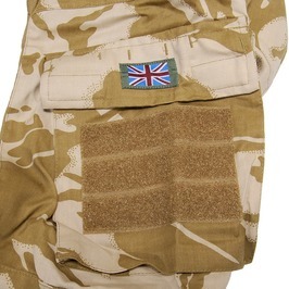  Англия армия сброшенный товар combat рубашка национальный флаг patch есть суша армия десерт DPM камуфляж накладка ввод [ S размер / неиспользуемый товар ]