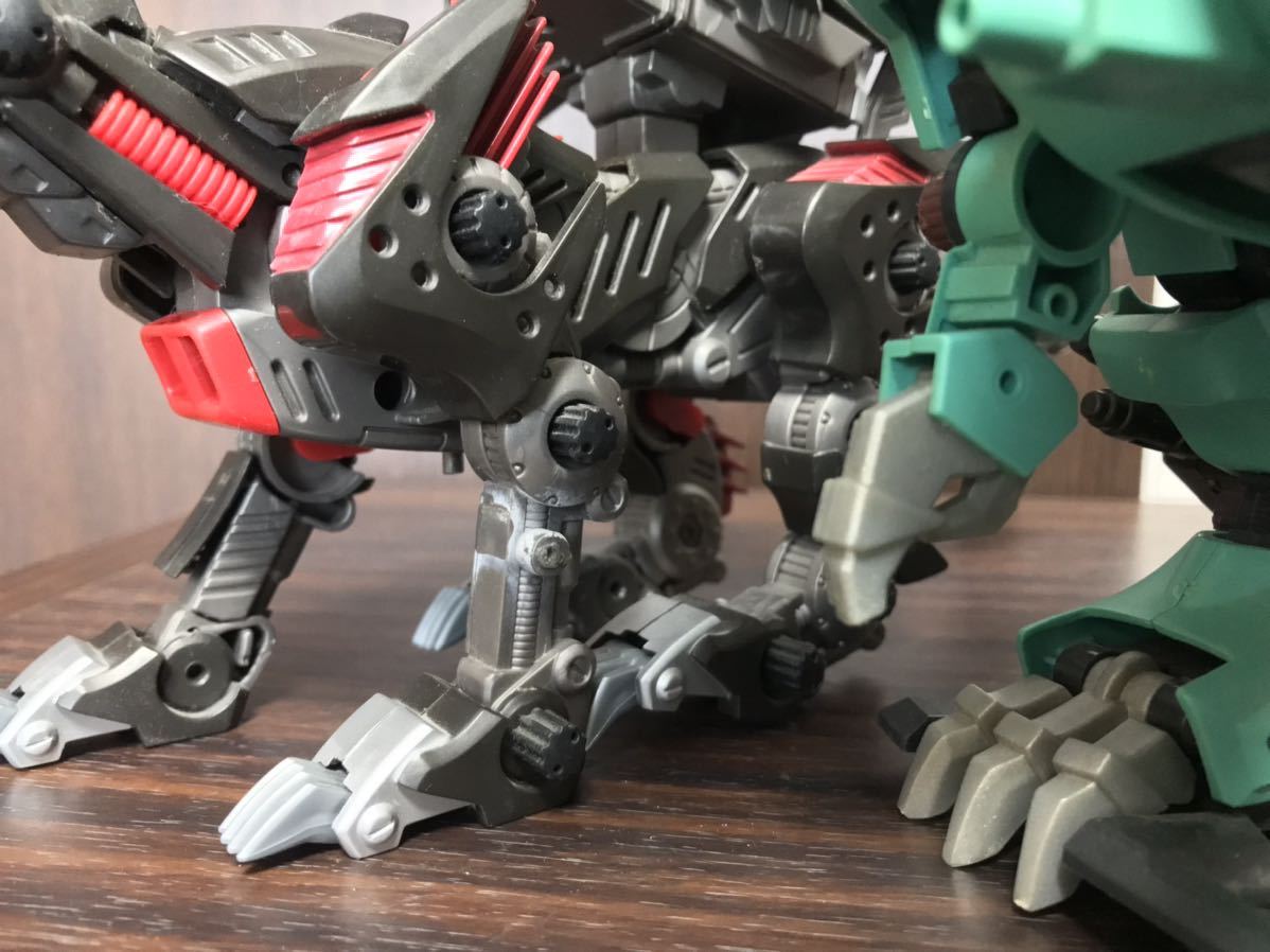 ゾイド ZOIDS 組立済7機セット ブレードライガー ジェノブレイカー