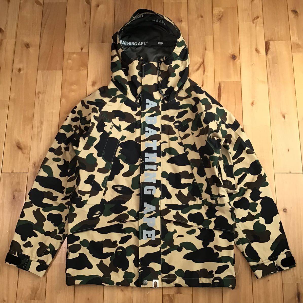 逆輸入 jacket snowboard BAPE ape bathing a Mサイズ スノボ