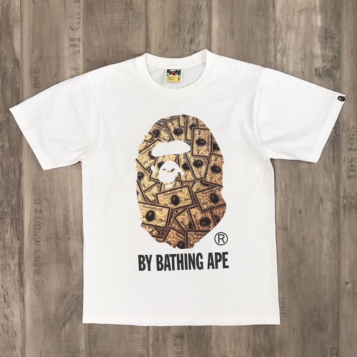 ★ゴールド会員限定★ Gold card Big head Tシャツ Sサイズ a bathing ape BAPE エイプ ベイプ アベイシングエイプ NIGO NFS f198