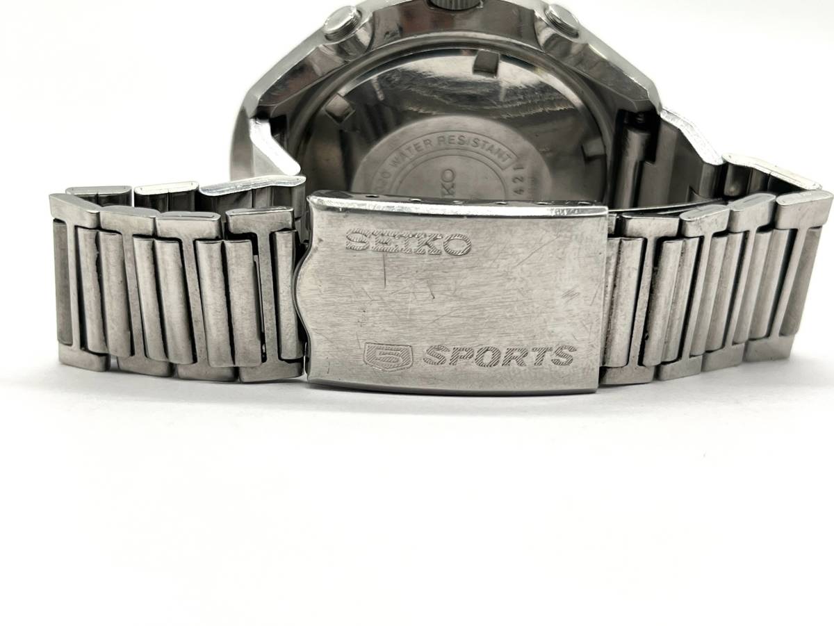 稼働品 SEIKO 5 Sports Speed timer セイコー ファイブ スポーツ