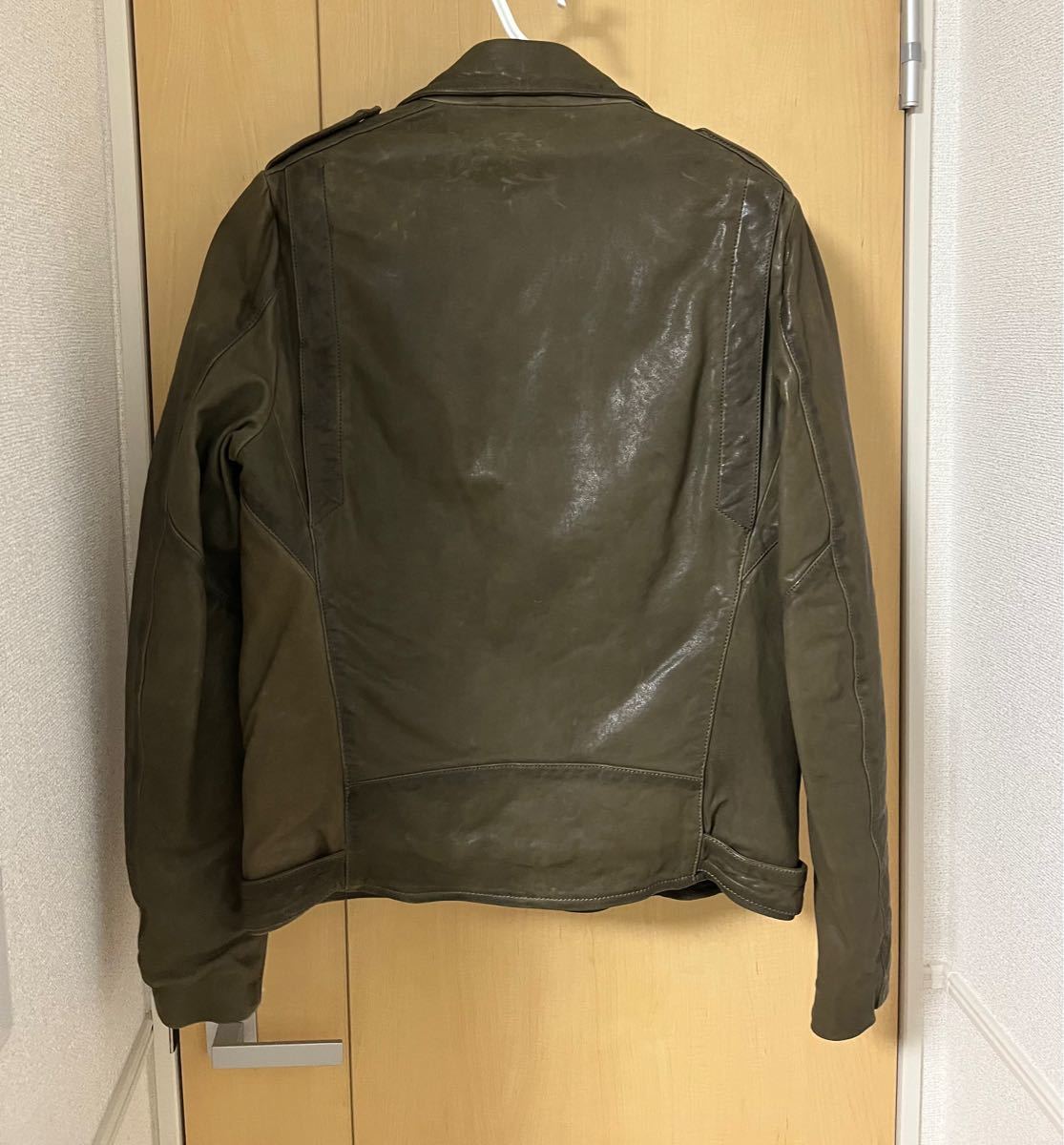 BALMAIN バルマン オム レザー ライダース 46 カーキ|Yahoo BALMAIN バルマン オム レザー ライダース 46 カーキ|Yahoo