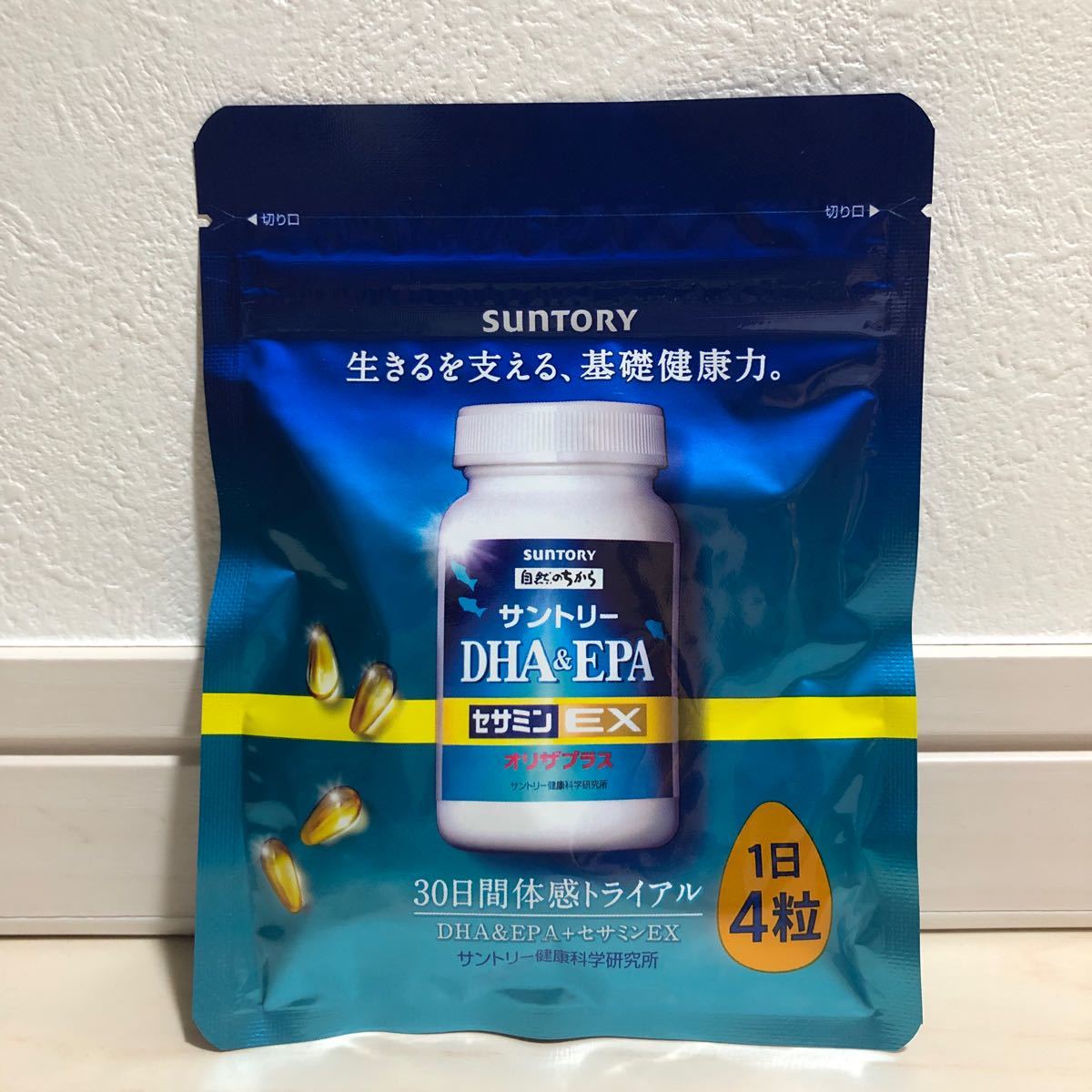 サントリー自然のちから DHA&EPA+セサミンEX 120粒(30日分) - library