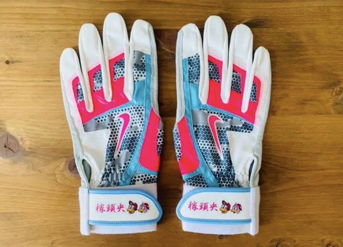 NIKE バッティンググローブ 松井稼頭央 プロ支給品 ume-kpc.edu.kh