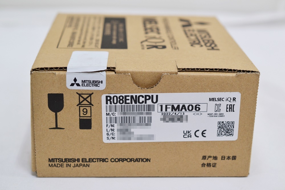 ◇未使用!三菱電機 CC-Link IE内蔵CPUユニット R08ENCPU (2022年製