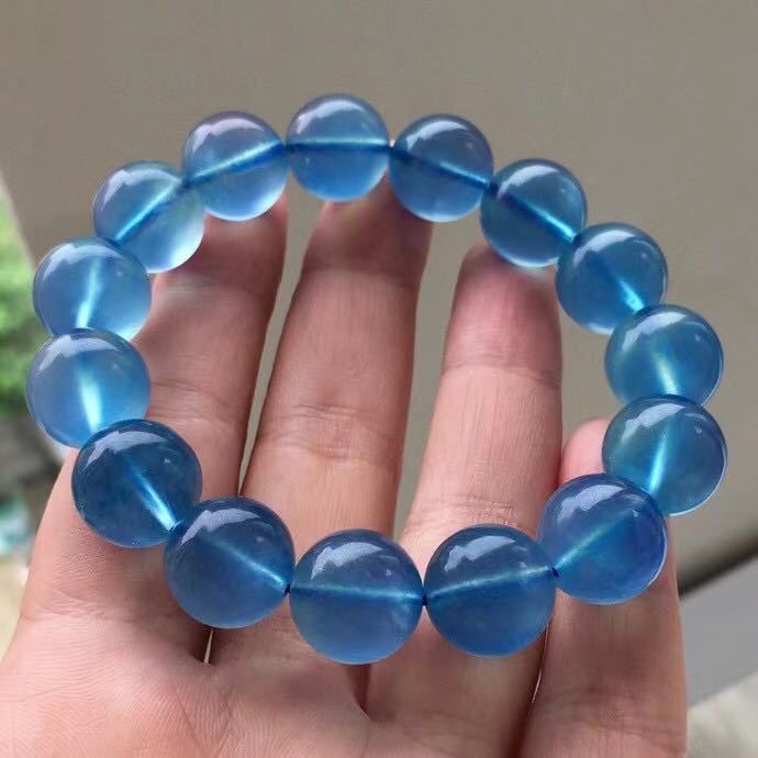 天然】アクアマリン ブレスレット 54.1g | incalake.com
