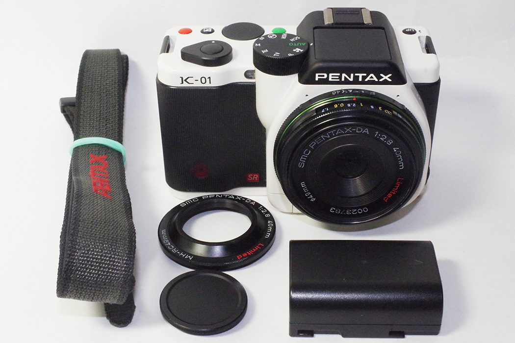 PENTAX K-01 ＆ smc PENTAX-DA40mmF2.8 Limited Kマウント唯一のミラレス一眼 ジャンク品_画像1