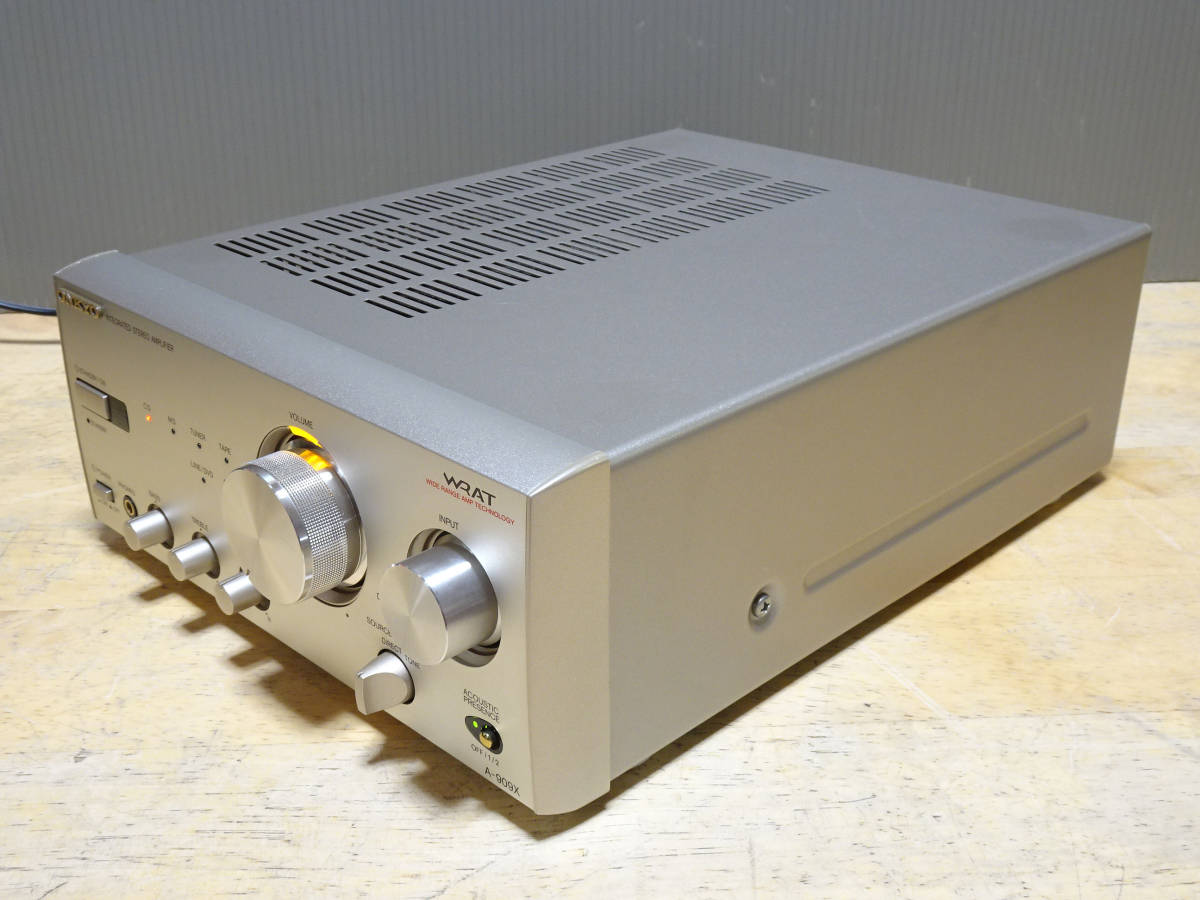 ONKYO 高音質プリメインアンプ INTEC205 A-909X 動作良好 item details
