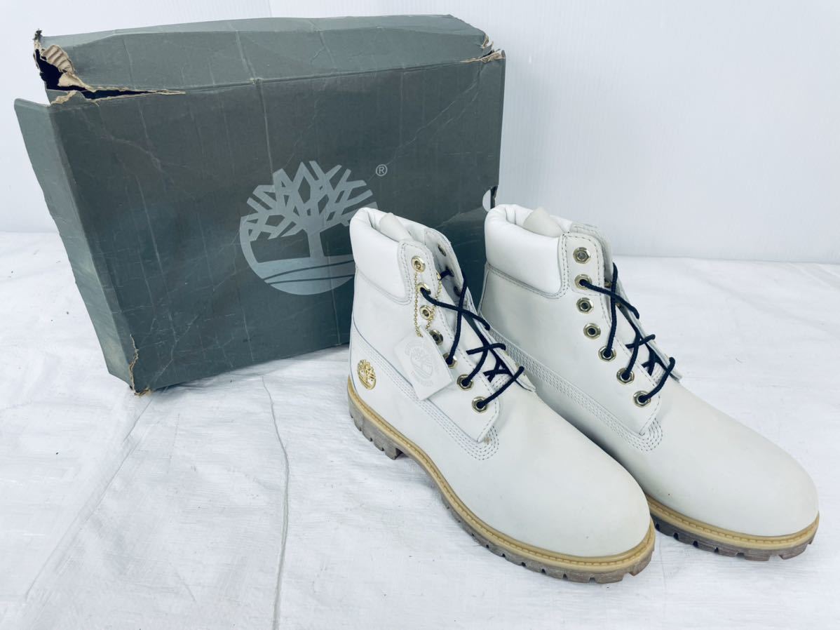 新品未使用】ホワイト ティンバーランド Timberland メンズ 新品未使用】ホワイト ティンバーランド Timberland メンズ