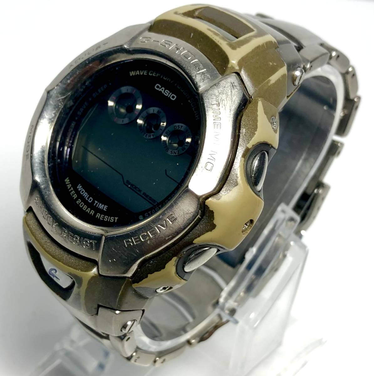 CASIO カシオ G-SHOCK G-ショック TOUGH SOLAR タフソーラー GW-700TDJ チタン 動作未確認 ジャンク品_画像1