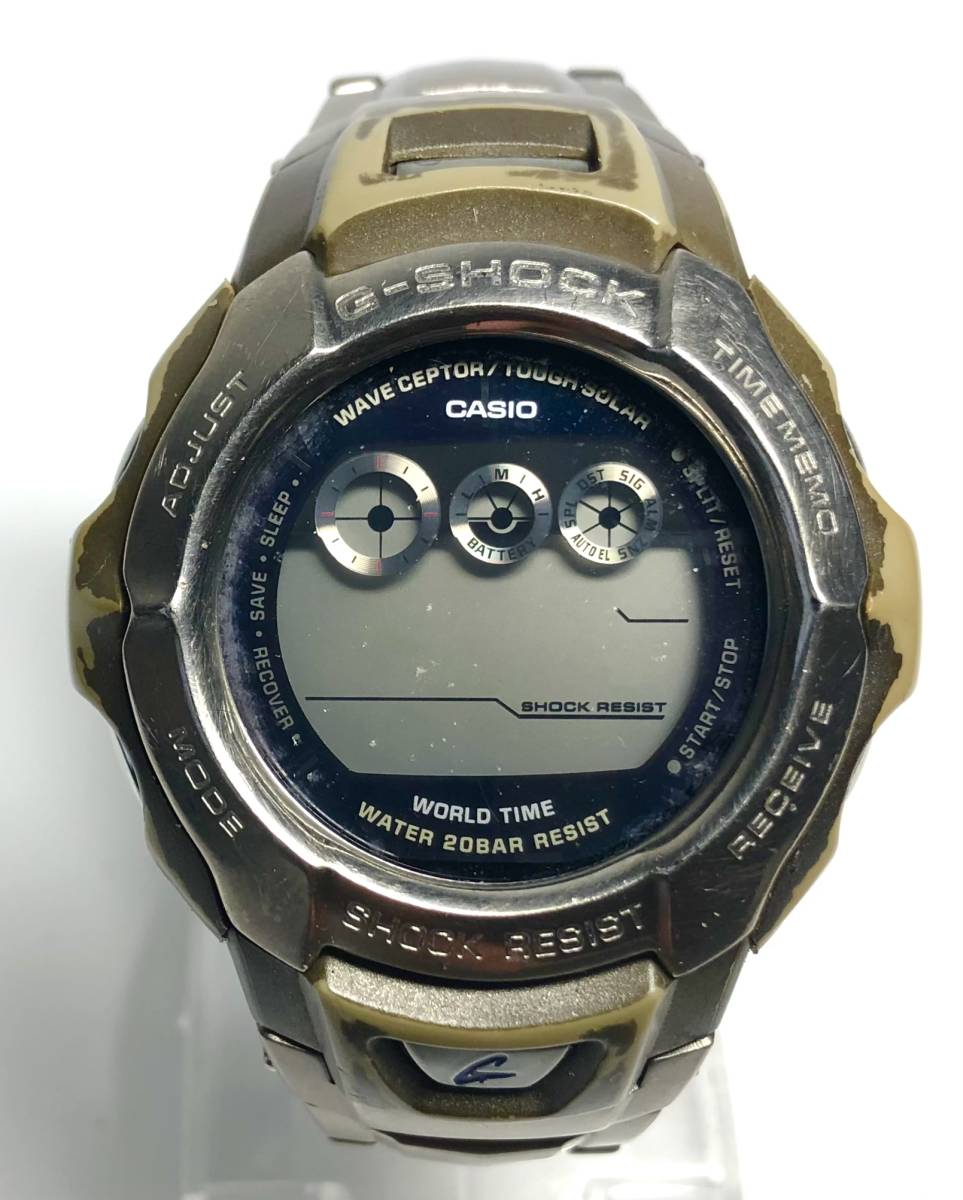 CASIO カシオ G-SHOCK G-ショック TOUGH SOLAR タフソーラー GW-700TDJ チタン 動作未確認 ジャンク品_画像3