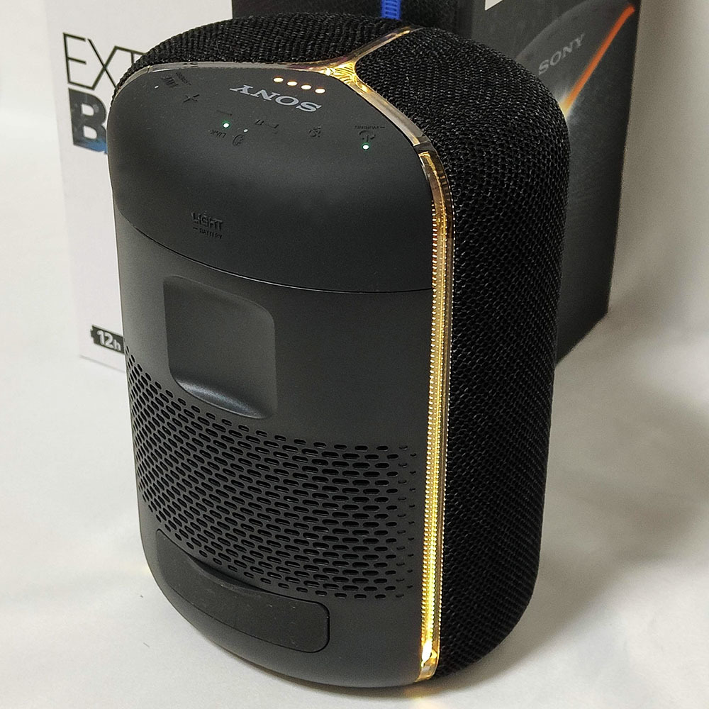 超美品・ SONY SRSXB402G Black Chromecast builtin Googleアシスタント 防水防塵防錆