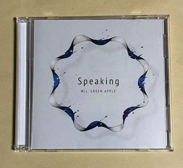 完成品 Mrs.GREEN APPLE Speaking 初回限定盤 CD+DVD abamedyc.com