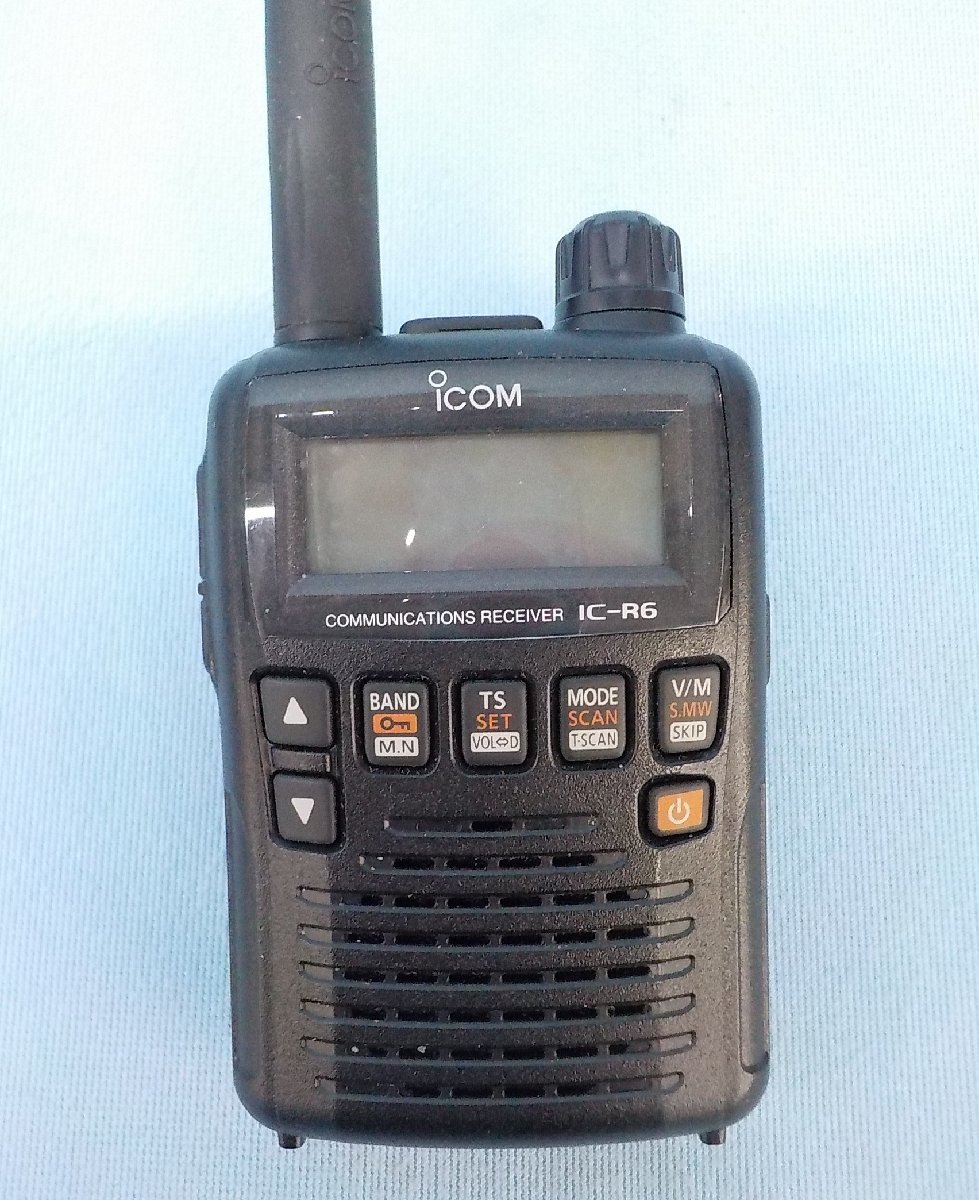 アイコム ICOM 広帯域ハンディレシーバー IC-R6 無線機器 受信機 携帯 