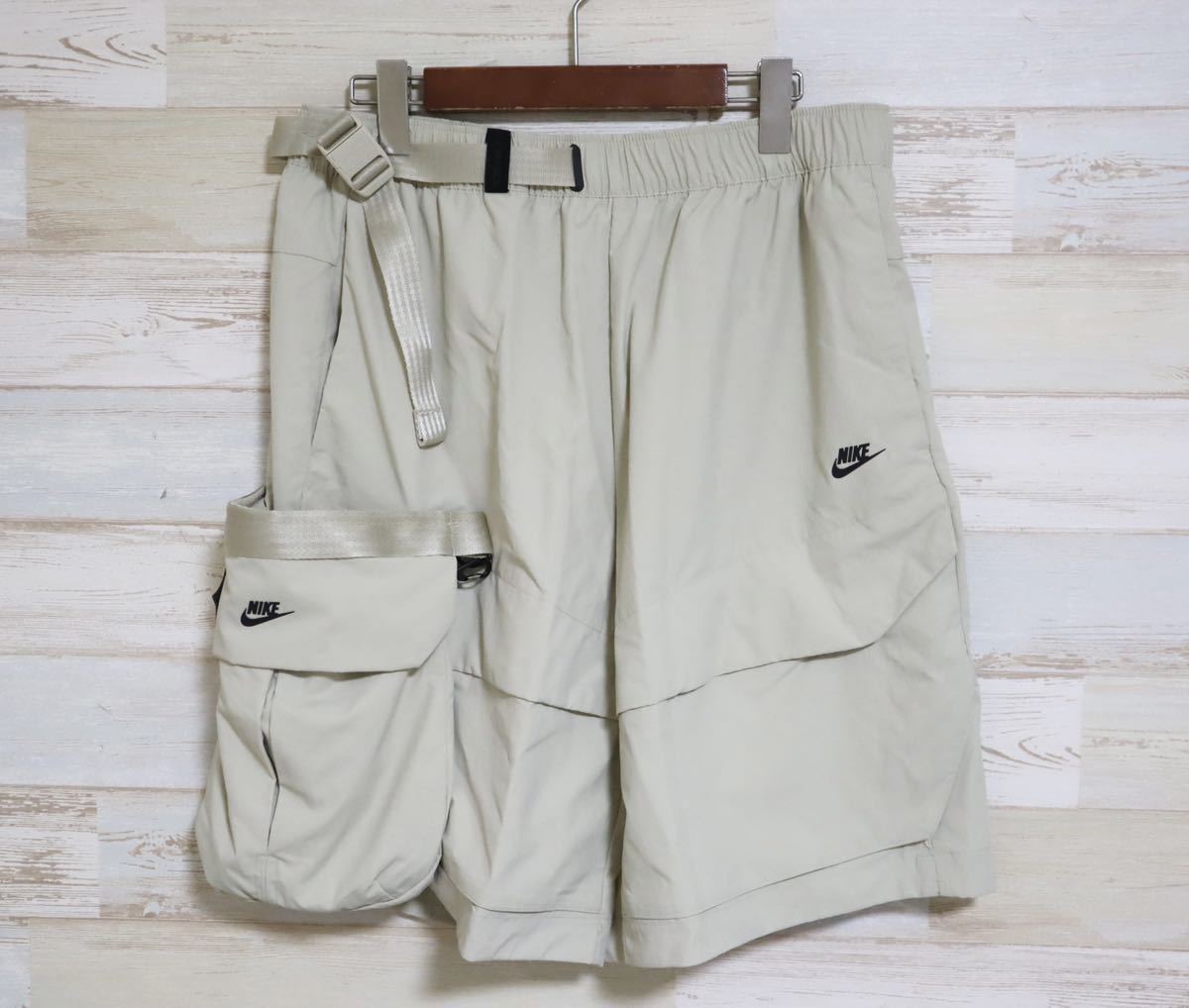 新品 定価15400円 Lサイズ　NIKE ナイキ NSW Tech Pack テックパック　メンズ　ウーブン　カーゴショートパンツ_画像1