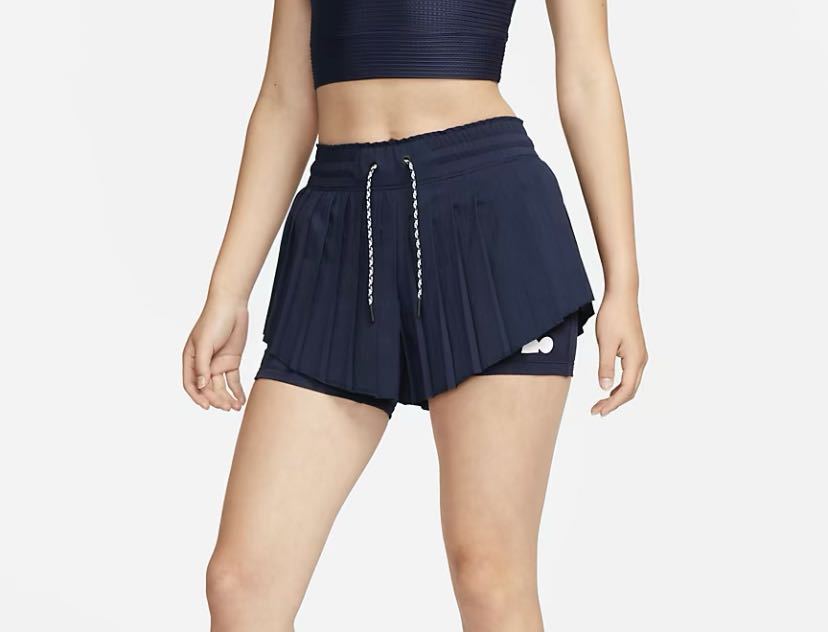  новый товар обычная цена 10230 иен L размер NIKE Nike Osaka более того . теннис шорты темно-синий 