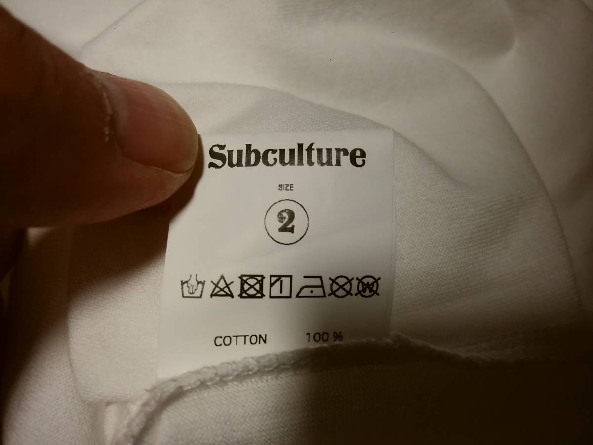SUBCULTURE サブカルチャー Tシャツ2 日本製 Surfer キムタク着モデル 