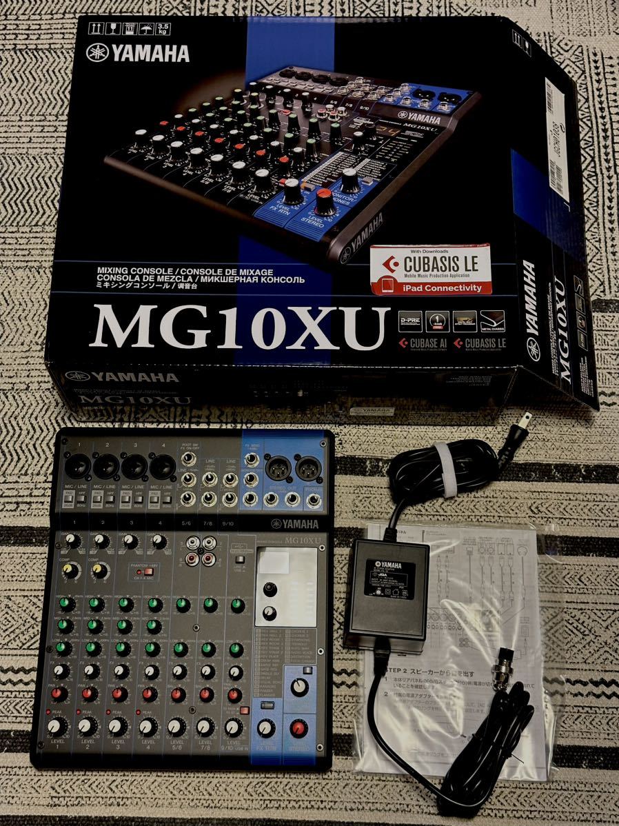 送料無料・美品・メーカー保証有】YAMAHA MG10XU ヤマハ アナログ