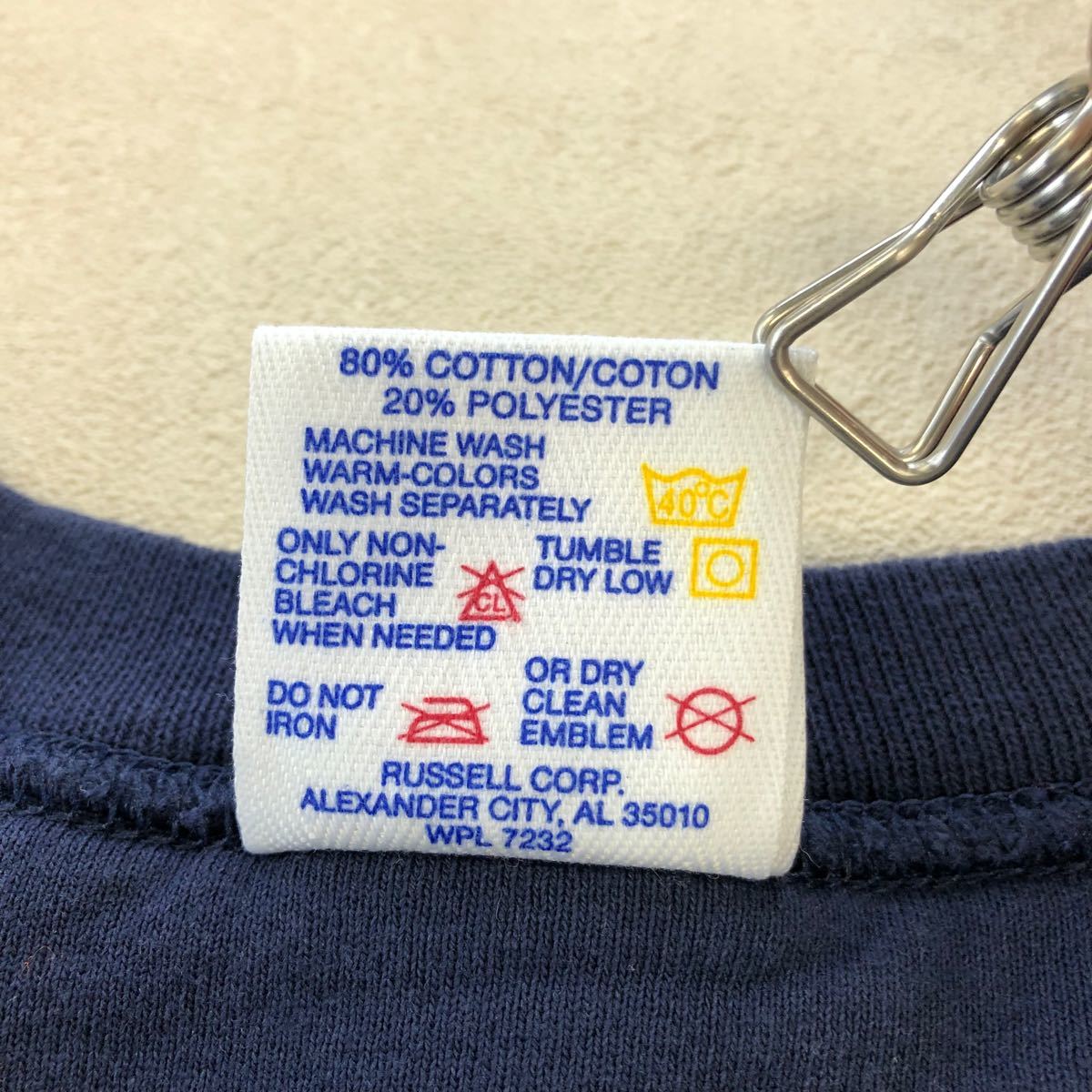 【JERZEES】made in USA パッチワーク ワッペン刺繍 スウェット 長袖 ヴィンテージ トレーナー 裏起毛