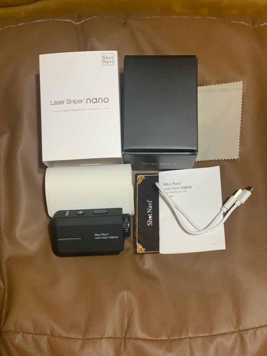 shotnavi laser sniper nano ゴルフ ラウンド用品、アクセサリー www