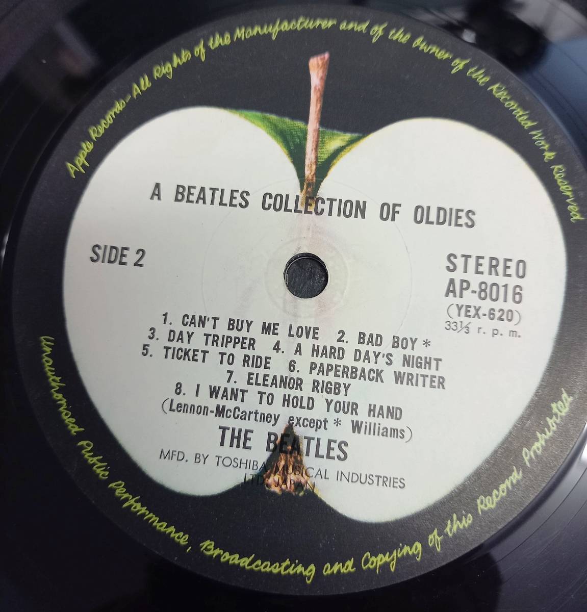 The Beatles / A Collection Of Beatles Oldies　LPレコード_画像5