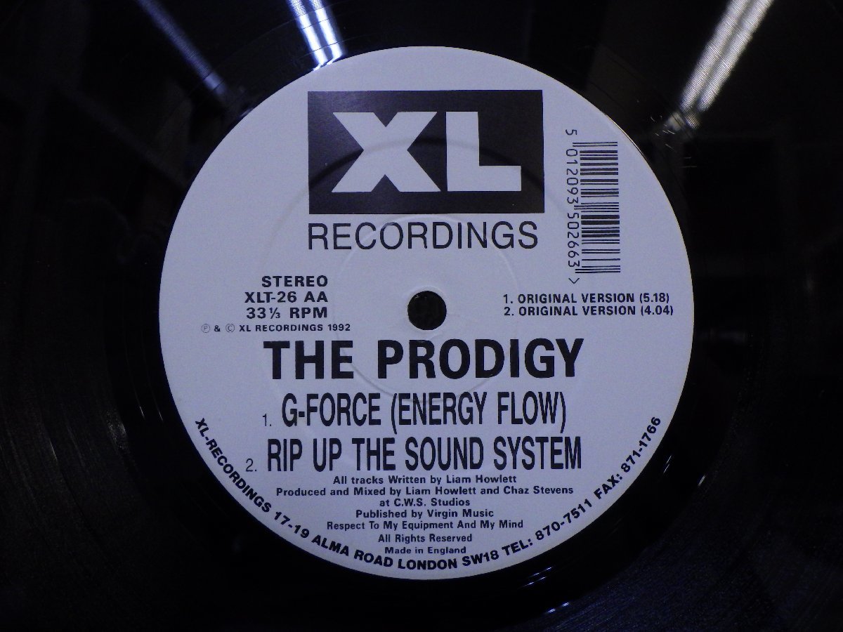 LP レコード THE PRODIGY プロディジー XL RECORDINGS 【 E- 】 D1159H_画像4