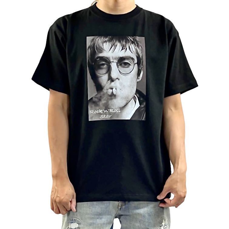 新品 oasis オアシス リアム 煙草 スモーク UKロック ブリットポップ Tシャツ S M L XL ビッグ オーバー サイズ XXL~5XL ロンT パーカー 可_画像2