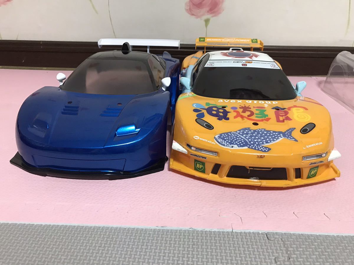 送料無料 1/10 ホンダ NSX レーシングカー ラジコンボディ 3台 送料無料 1/10 ホンダ NSX レーシングカー ラジコンボディ 3台