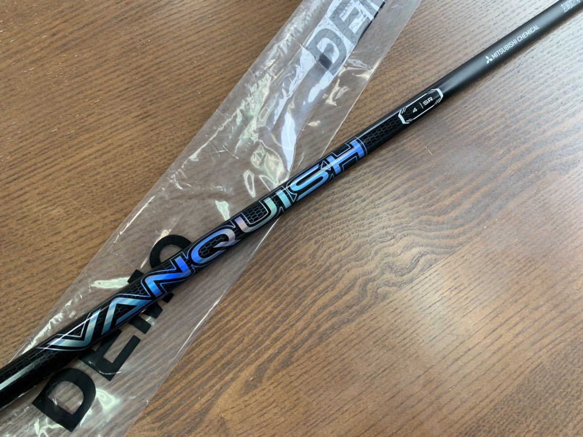 2022 新品 三菱ケミカル VANQUISH ヴァンキッシュ 4 (SR) ノーカット 商品が購入 VANQUISH(ヴァンキッシュ) 三菱ケミカル 5X 試打刻印 シャフト単品 クラブ