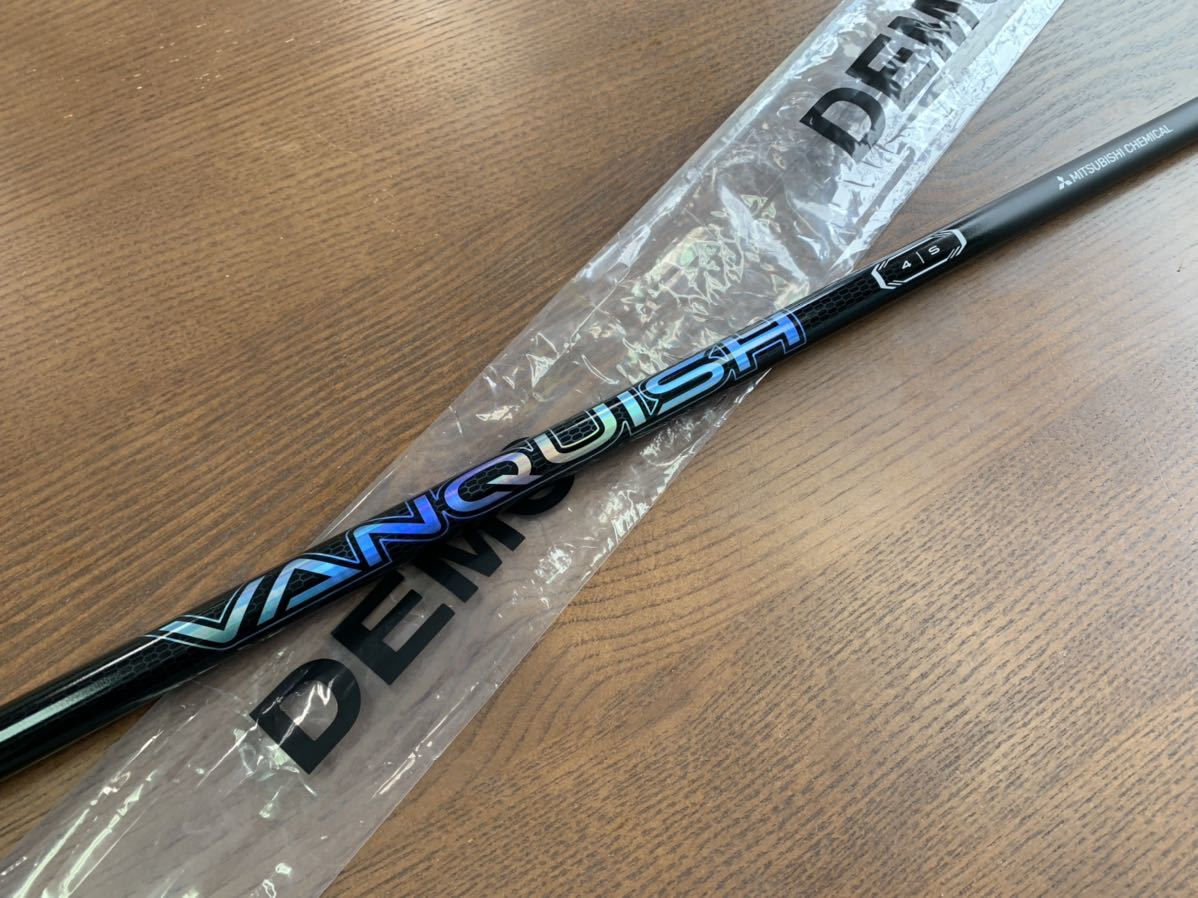 2022 新品 三菱ケミカル VANQUISH ヴァンキッシュ 4 (S) ノーカット 商品が購入 VANQUISH(ヴァンキッシュ) 三菱ケミカル 5X 試打刻印 シャフト単品 クラブ
