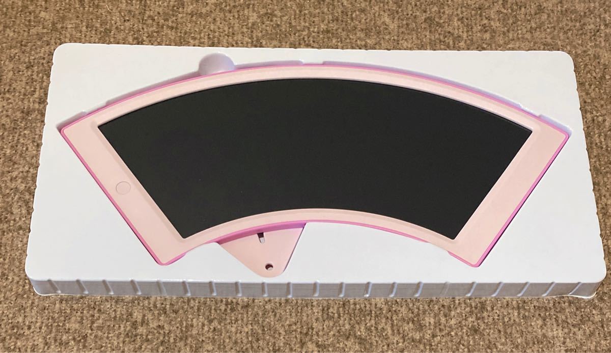 電子メモパッド　14インチお絵描きボード ロック機能付き  ピンク色