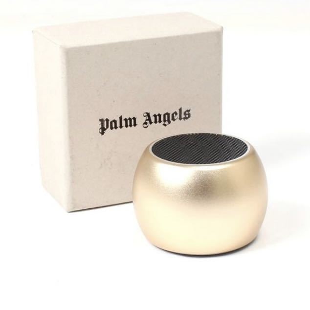 【新品】即決★ パームエンジェルス PALM ANGELS ★ ロゴ スピーカー / PA SPEAKER / ローズゴールド インテリア